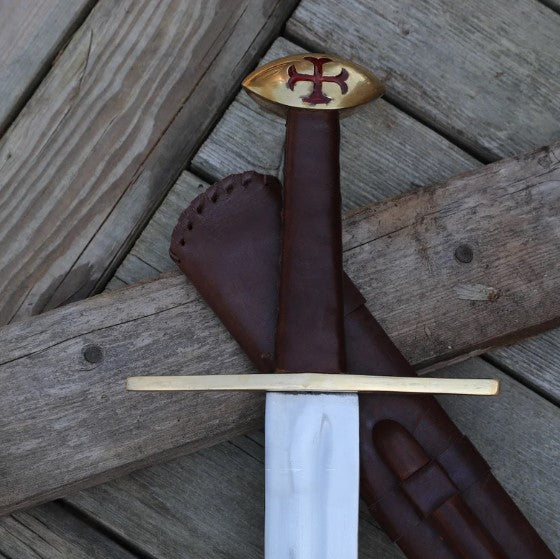 Medieval Battle Ready Collectible Arming Sword  EN45 Carbon Steel Europ 3jpg
