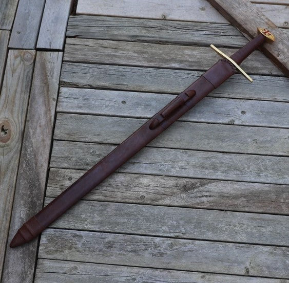 Medieval Battle Ready Collectible Arming Sword  EN45 Carbon Steel Europ 5jpg