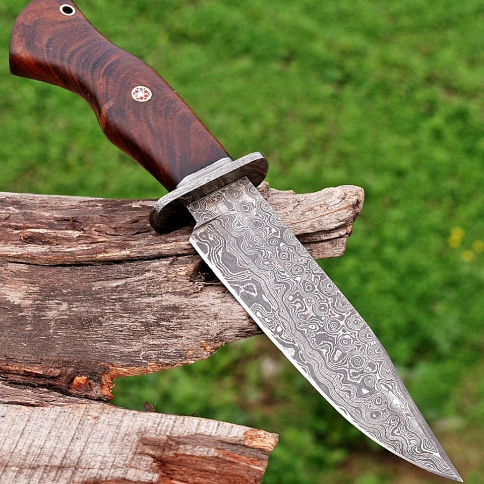 Running Free Damascus Steel Outdoor Knife reviewsjpg