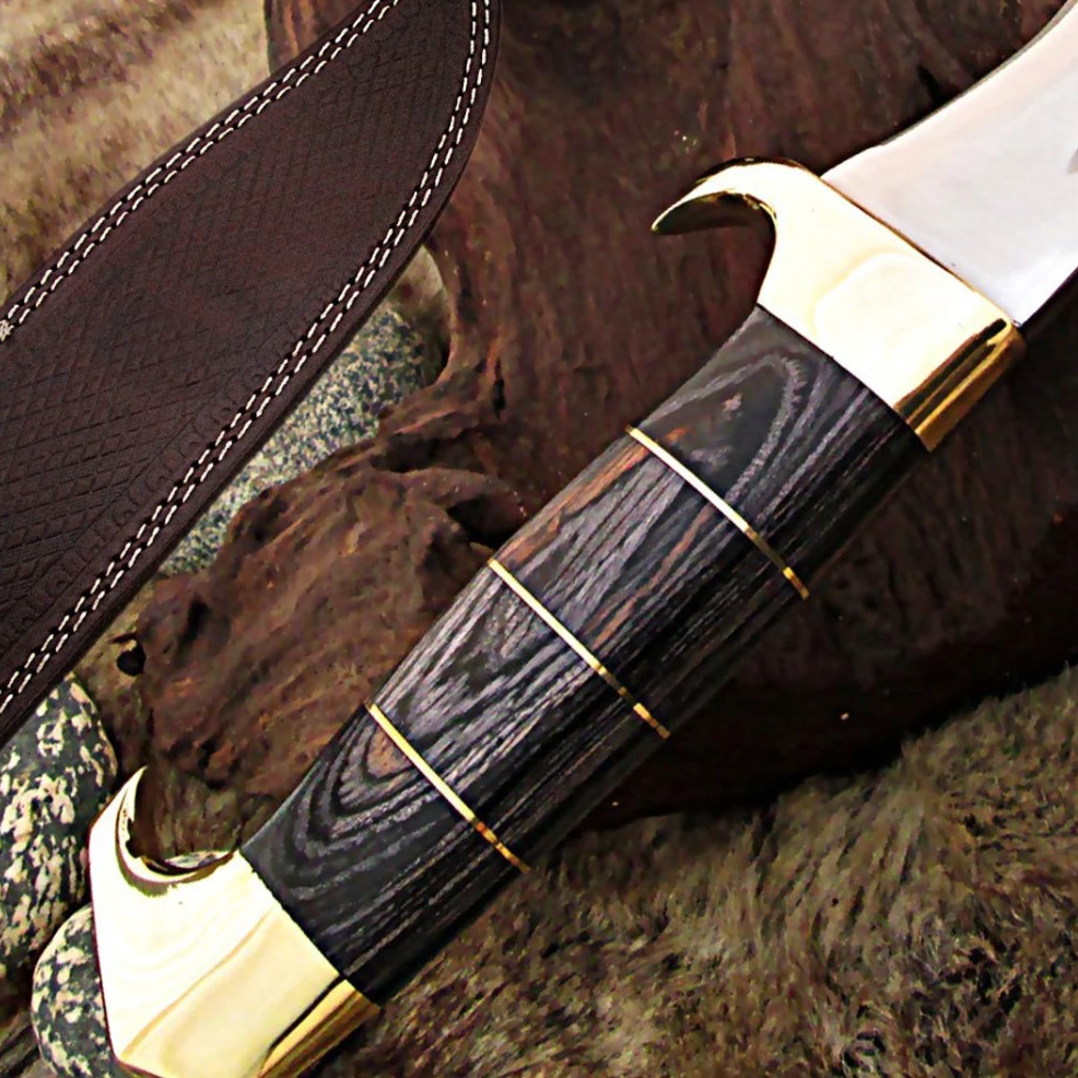 Closer to the Sun Damascus Steel Medieval Arming Daggersjpg