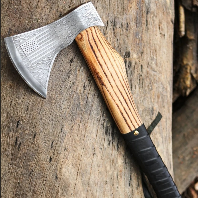 Military Survival Axe, Survival Tomahawk Axe, Battle Tomahawk Axe Hand Forged