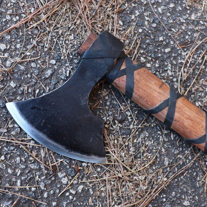 Wolf Heathen Viking War Axe for sales.jpg