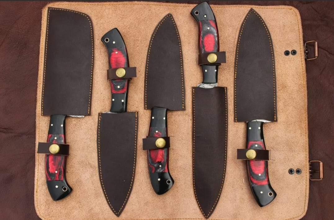 Damascus Chef Set of 5 Pieces