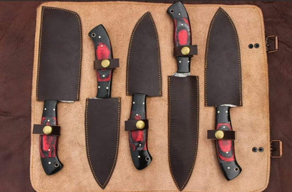 Damascus Chef Set of 5 Pieces