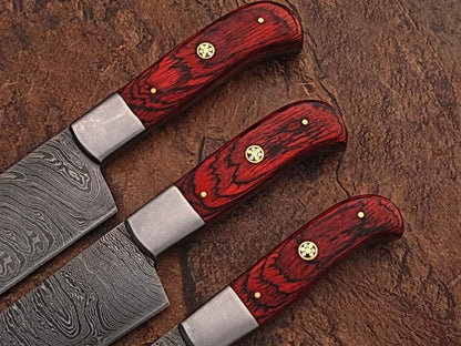 Damascus Chef Set of 3 Pieces near me