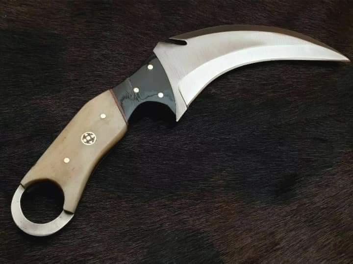 Steel Karambit Hunting Knife with Sheath near me