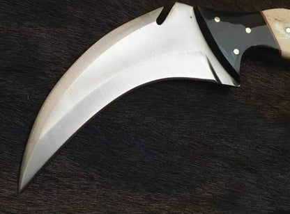 Steel Karambit Hunting Knife with Sheath near me