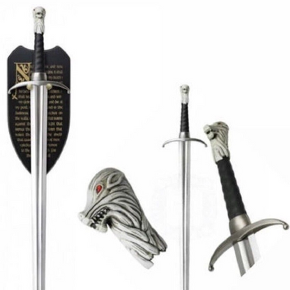Jon Snow Sword of Game of Thrones , Double Edge Longclaw Sword Replica, Cosplay