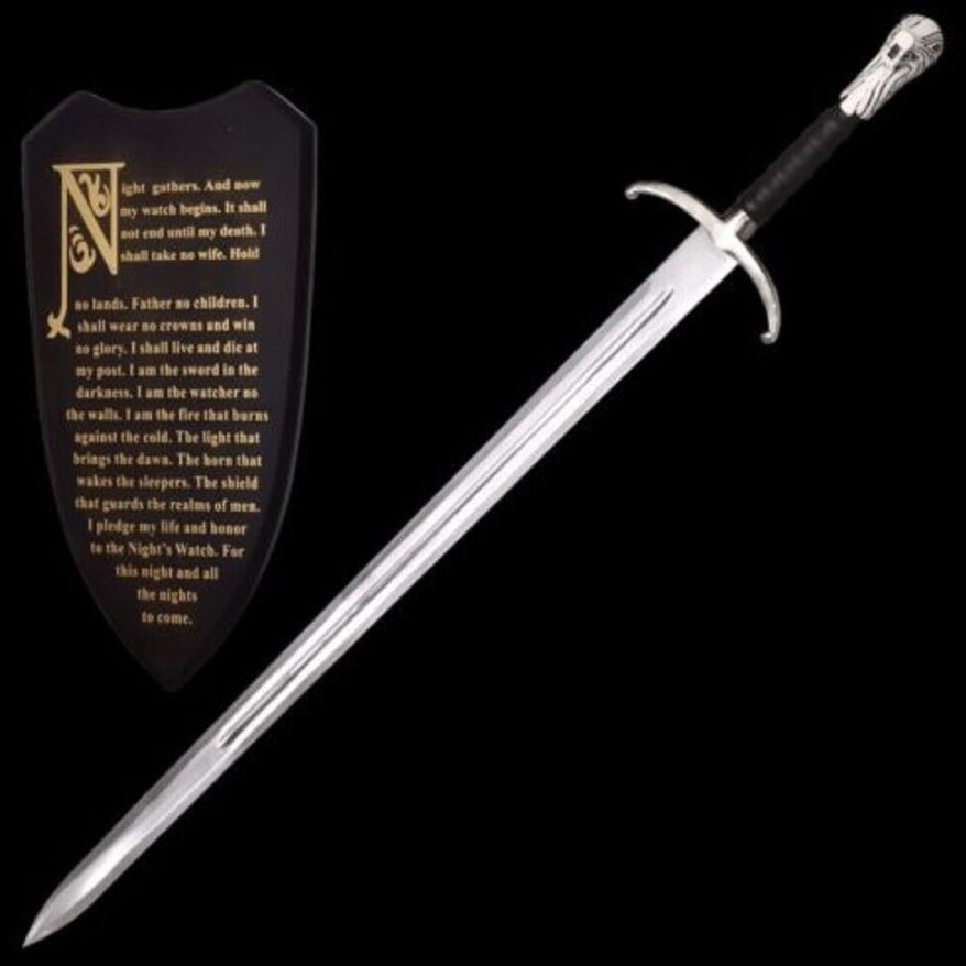 Jon Snow Sword of Game of Thrones  Double Edge Longclaw Sword Replica Cosplayjpg