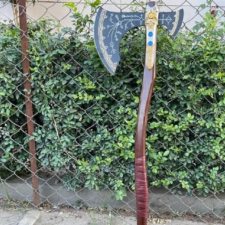 Kratos Leviathan Axe God of War Leviathan Cosplay Axe Kratos Premium4jpg
