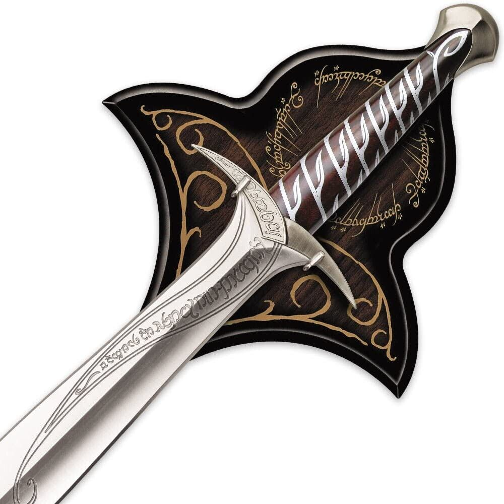 The Lord of the Rings Sting Sword of Frodo BagginsThe Hobbit Movie Bibilo sword in housejpg