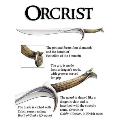 The Hobbit Movie sword for salejpg