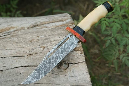 handmade fixed blade Bowie knife