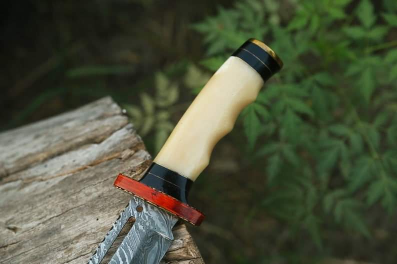 handmade fixed blade Bowie knife