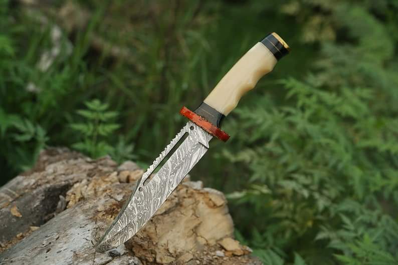 handmade fixed blade Bowie knife