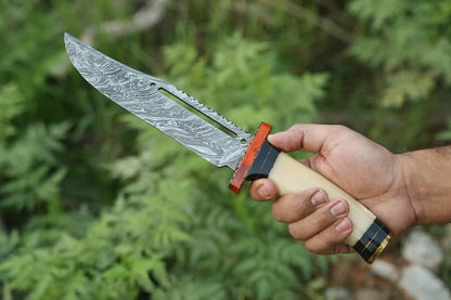 handmade fixed blade Bowie knife