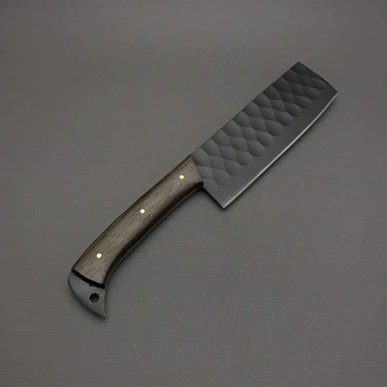 custom handmade Damascus chef set near me