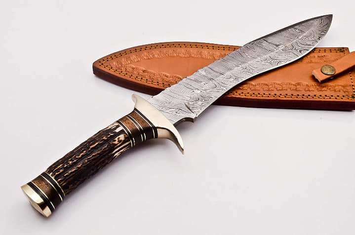 handmade fixed blade Bowie knife