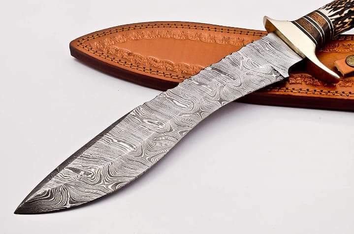 handmade fixed blade Bowie knife