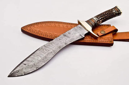 handmade fixed blade Bowie knife