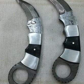 Carbon Steel Karambit Knife with Sheath near me