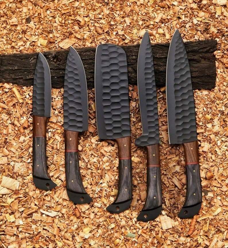 Carbon Steel Chef Set of 5 Pieces