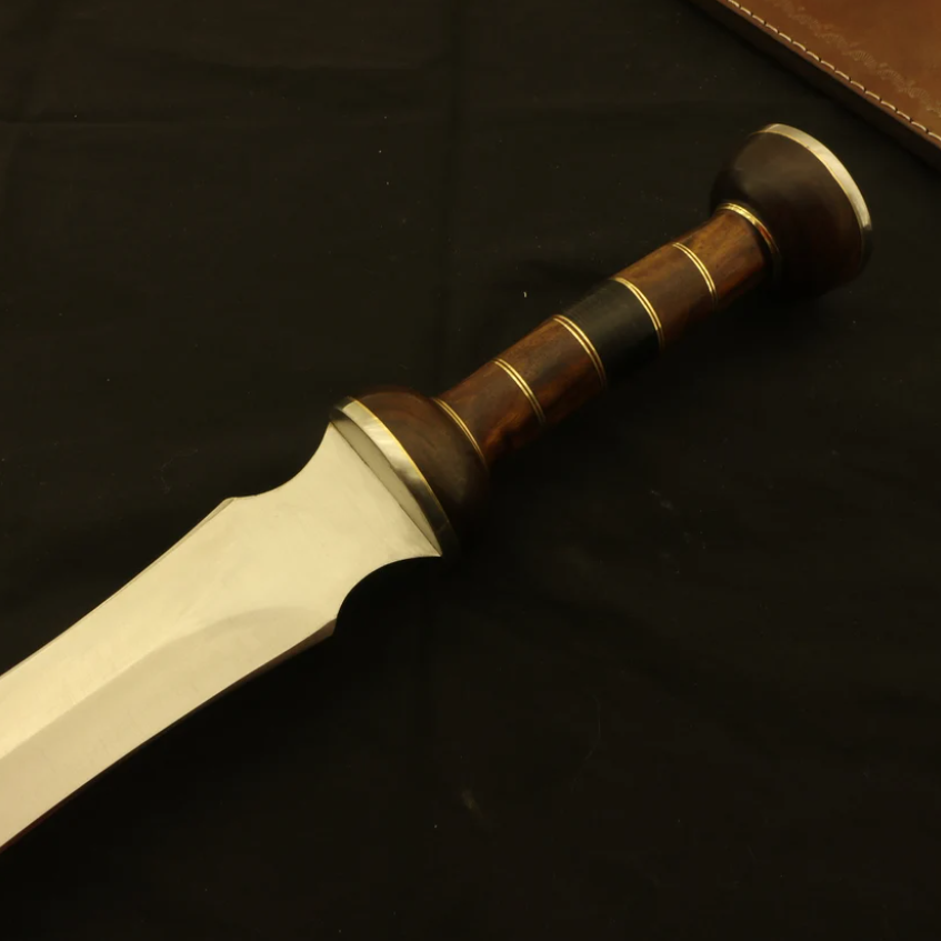 Roman Gladius Historical Custom Handmade Stainless Steel Blade Dagger Warrior Swopng