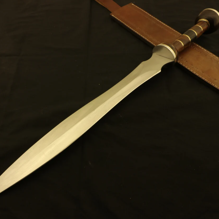 Roman Gladius Custom Handmade Stainless Steel Blade, Dagger Warrior Sword