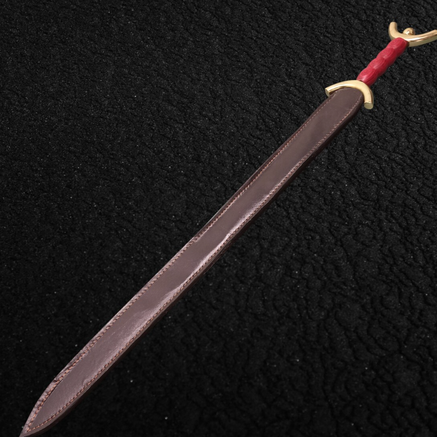 Handmade Stainless Steel Boudica Celtic Replica Celtics Medieval Edge Gaelic With Wood Handle And L