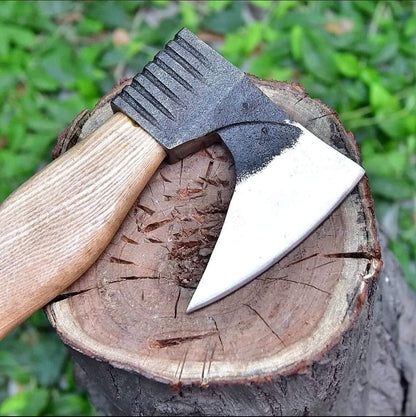 Hand Forged Carbon Steel Axe