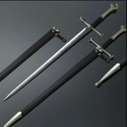 ANDURIL Sword of Strider, Custom Engraved Sword, LOTR Sword, Lord of the Rings King Aragorn Ranger Sword, Strider Knife,