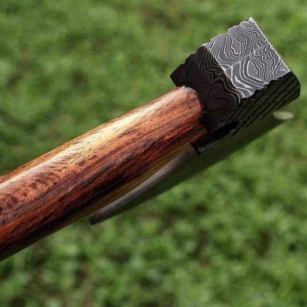 Carbon Steel Bearded Axe