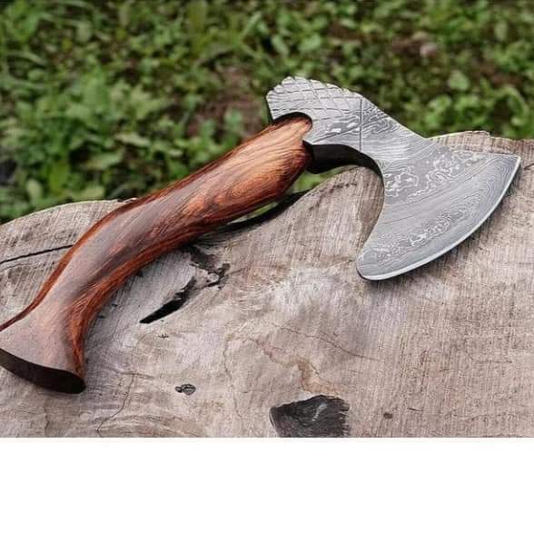 Carbon Steel Bearded Axe