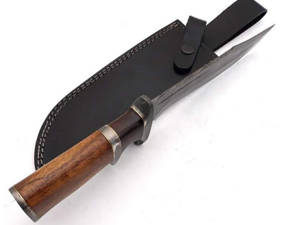 Carbon Steel Hunting Knife with Sheath