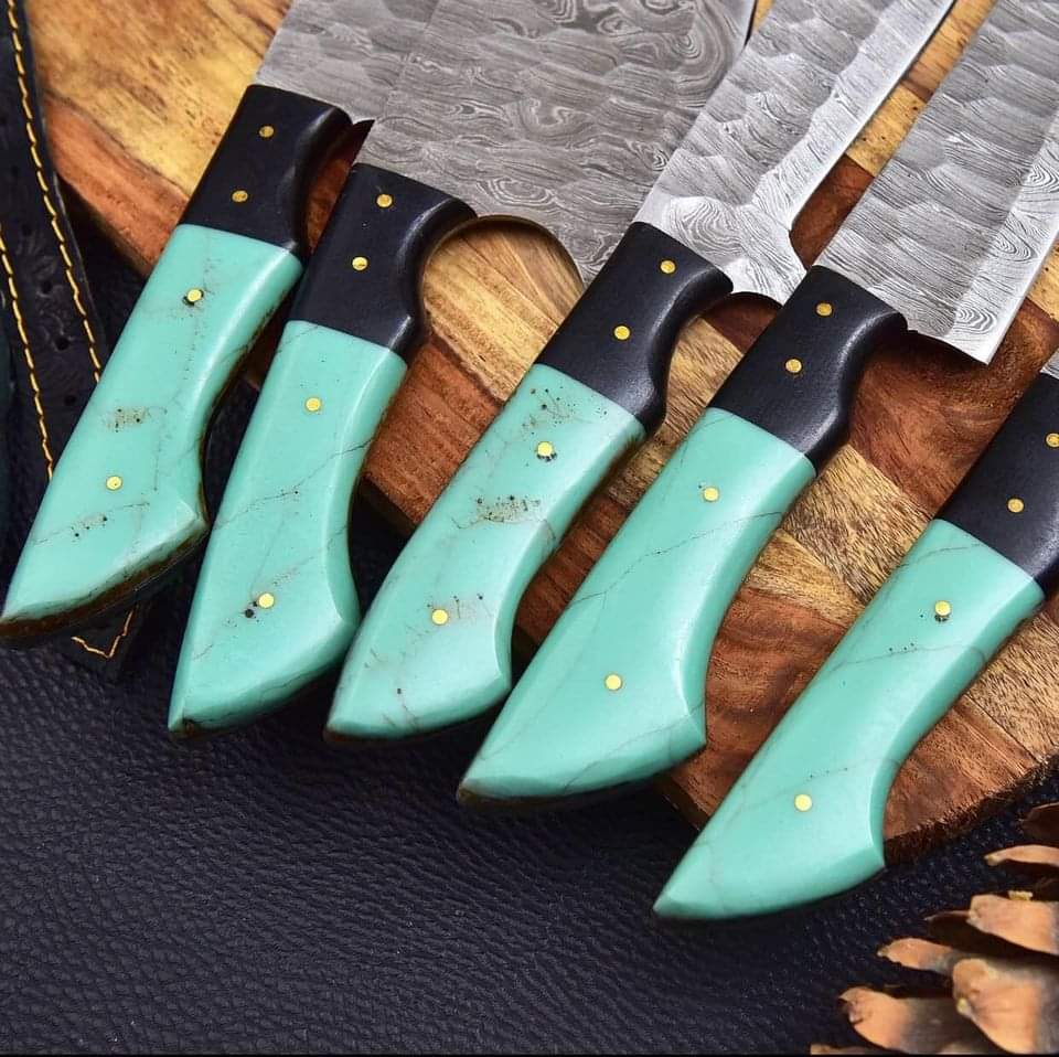 Carbon steel Chef Set Of 5 Pieces