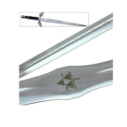 The Legend of Zelda Dark Links Master Sword With Scabbard LOZ Replica Swordpng