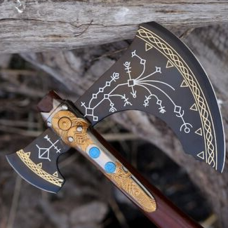 18 God of War Axe Leviathan Axe Kratos Axe Scandinavian Battled Viking Axpng