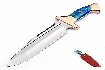 "Stainless-Steel-Knife" Hunting-knife-with-sheath" fixed-blade-Camping-knife" Bowie-knife" Handmade-Knives" Gift-For-men