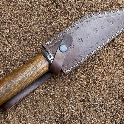 Medieval Viking Damascus Knife Damascus Hunting Knpng