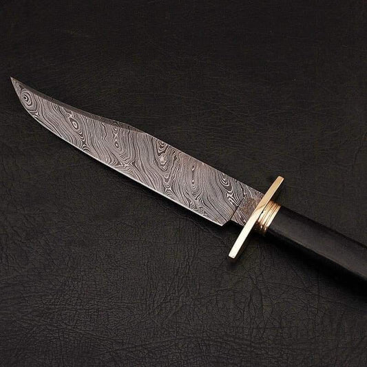 "Carbon-steel-Knife" Hunting-knife-with sheath, fixed-blade-Camping-knife, Bowie-knife, Handmade-Knives, Gifts-For-Me"n
