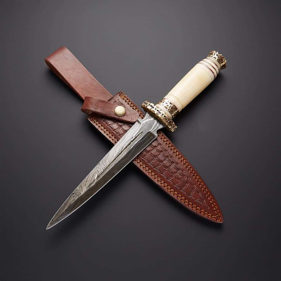 strong carbon steel blade knife