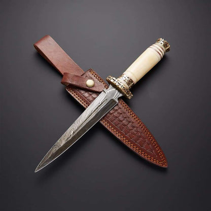 strong carbon steel blade knife