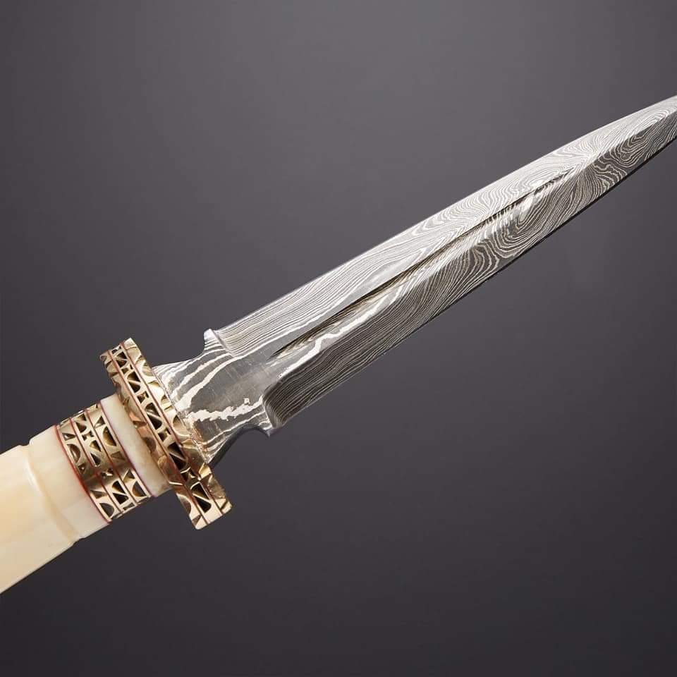 strong carbon steel blade knife