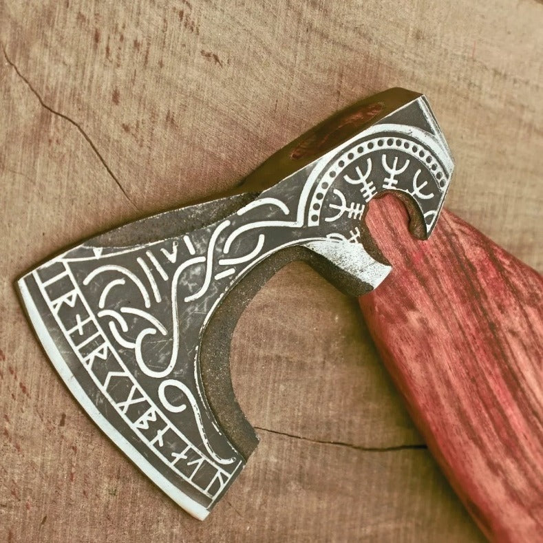 HandForgedDamascusSteelTomahawkVikingAxenowjpeg