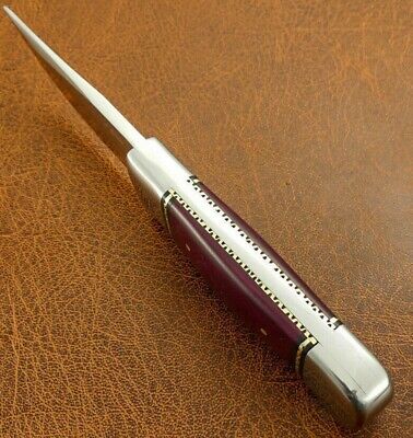 hunting knife with bone handle