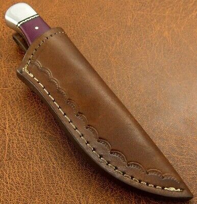 hunting knife with bone handle
