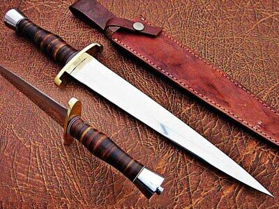 "Stainless-steel-Knife"Hunting-knife-with sheath"fixed-blade-Camping-knife, Bowie-knife, Handmade-Knives, Gifts-For-Men.