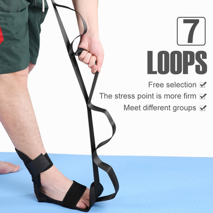 Fascia stretcher for plantar fasciitis and heel spurs