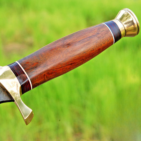 Handmade forged damascus steel double edge dagger sword near me in florida.jpg