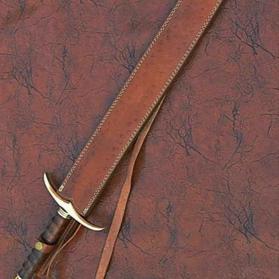 Handmade forged damascus steel viking sword near me in arizonajpg